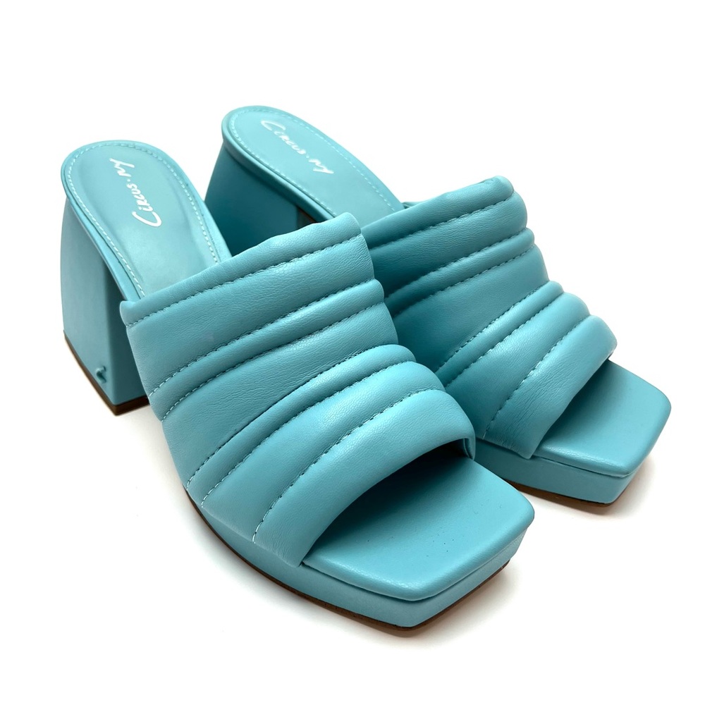 Circus by Sam Edelman Marlie Platform Block Heel Mules Sandal